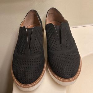 Halogen slip on shoes are in excellent shape, worn only once. Genuine leather.